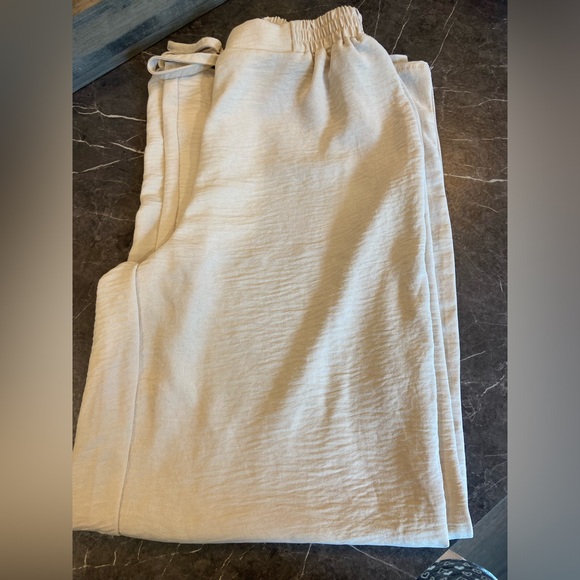 SHEIN Sleeveless Cropped Lace Top With Pants 2pcs/Set - Picture 7 of 12